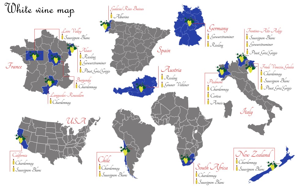 A Chardonnay from Burgundy, Australia, Italy, and California taste like different wine varieties entirely. 