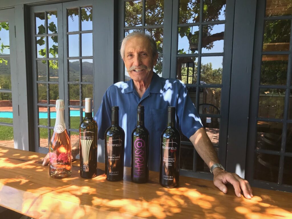 Winemaker Robert Rex at Deerfield Ranch Winery.