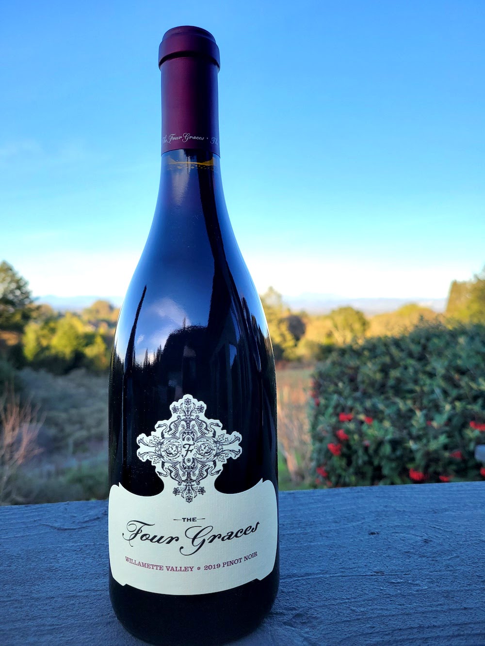 The Four Graces Pinot Noir 2019 from Willamette Valley, Oregon.