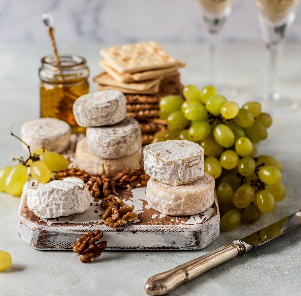 White chèvre and California Sauvignon Blanc are classic dance partners.