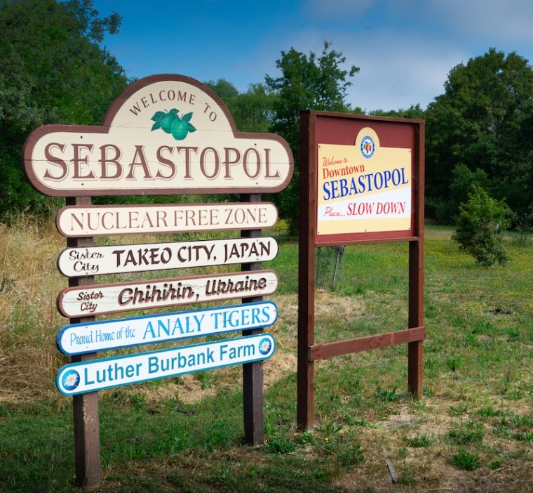 Sebastopol California is where Sonoma Coast wines are made