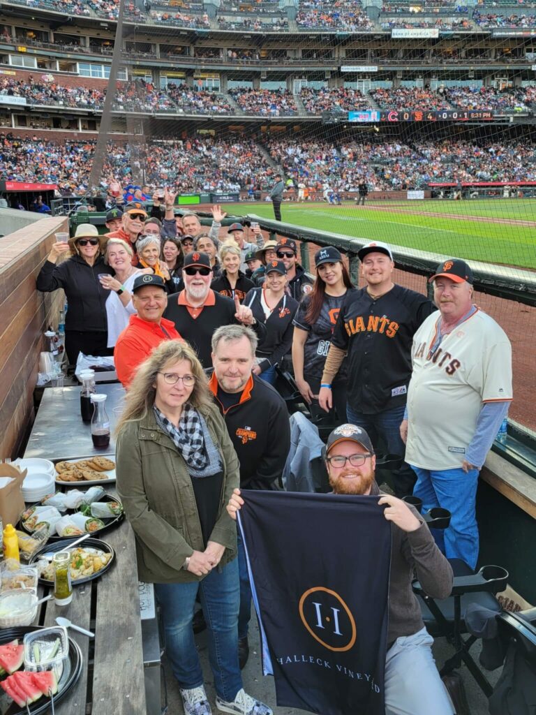 Sonoma Wine Club Event at SF Giants v Chicago Cubs