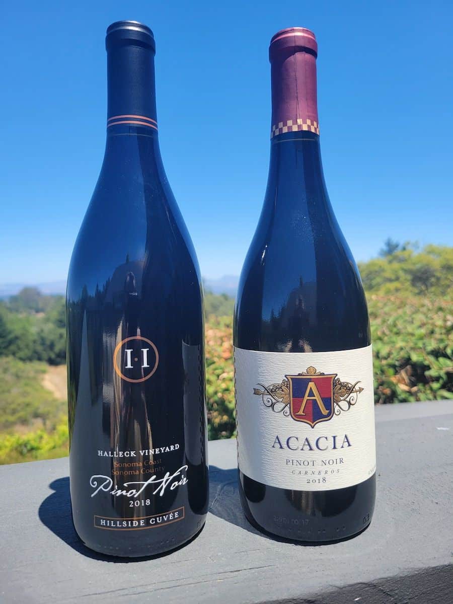 Belle Glos Pinot Noir Las Alturas vs Halleck Vineyard Pinot Noir