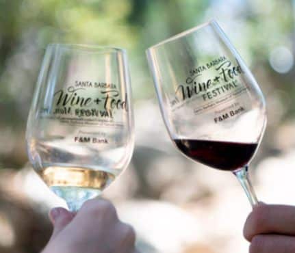 People sample wine from Starburn Winery at the United Bank Bloomin' Wine  Festival on Friday April 28, 2017 in Winchester, Va.. The wine festival,  which continues on Saturday, officially kicked-off the start