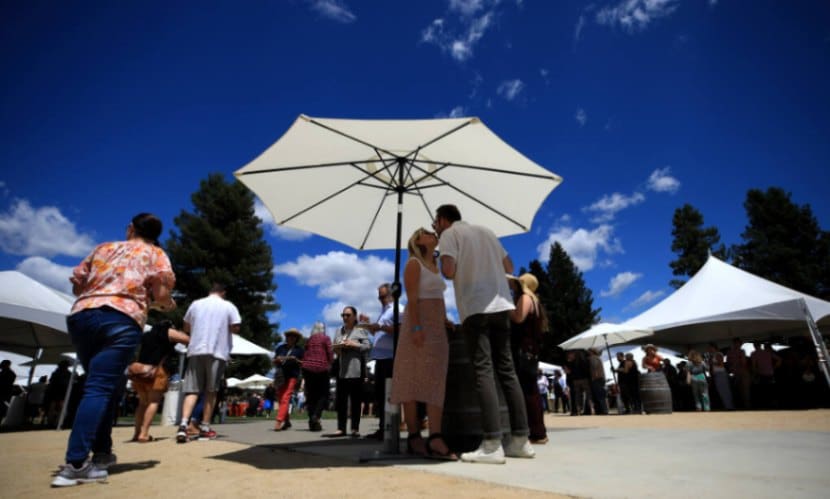 North Coast Wine Festival in California with local chefs.