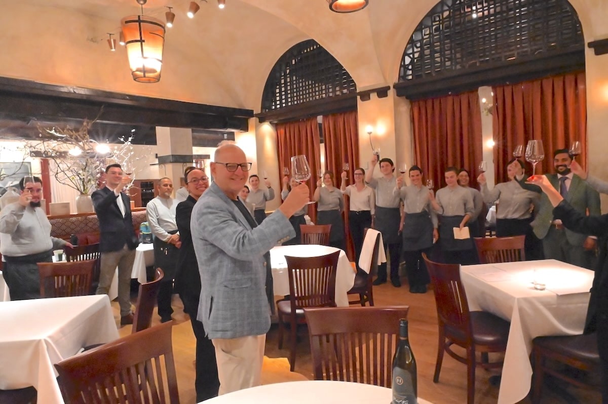 Russian River Valley Pinot Noir Halleck Vineyard Toast at Gramercy Tavern